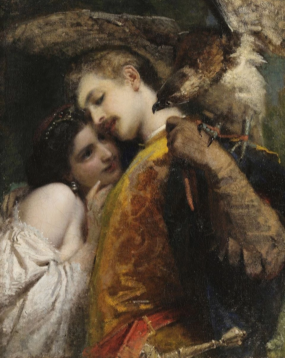 Il falconiere - Galleria d'Arte Moderna, Milano